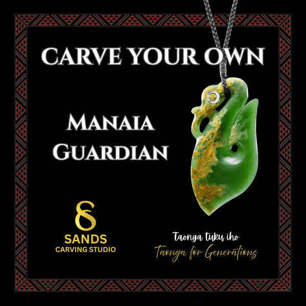 specialist manaia guardian by sands carving studio