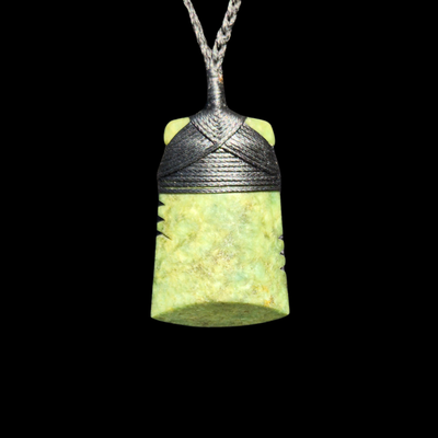 Hei Toki Inanga-Greenstone Adze Pendant