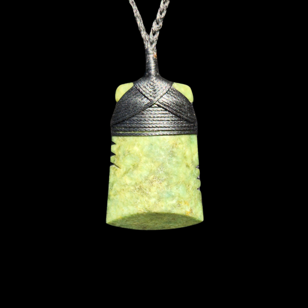 Hei Toki Inanga-Greenstone Adze Pendant