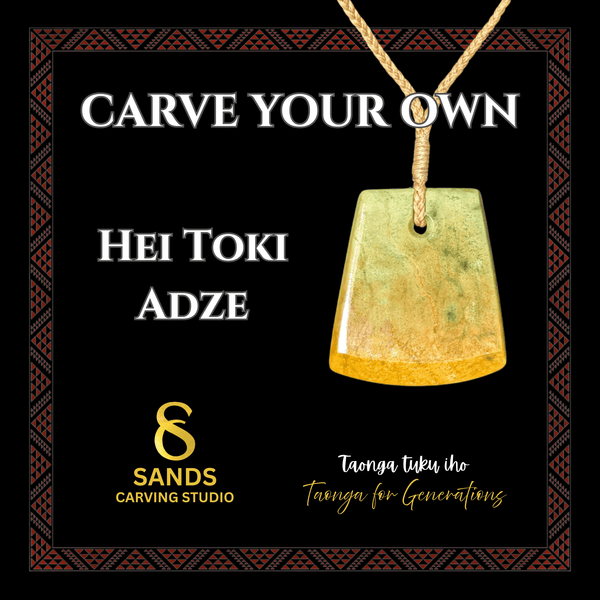 novice hei toki adze by sands carving studio