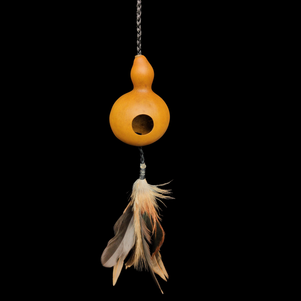 Poi Āwhiowhio  - Maori Whistling Gourd