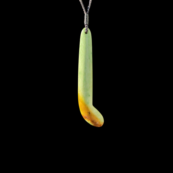 Kapeu Totoweka - Greenstone Kapeu Pendant