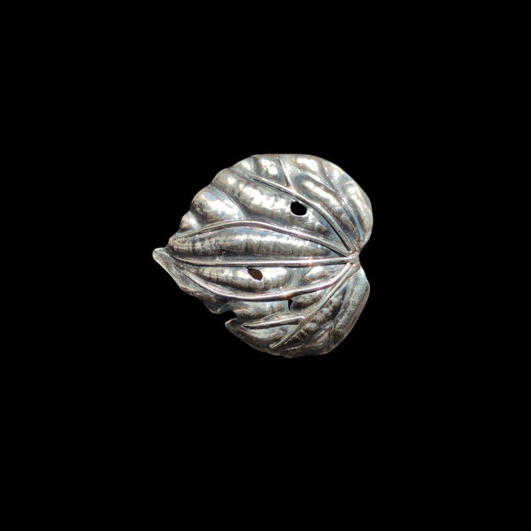 Kawakawa Leaf Brooch - Sterling Silver