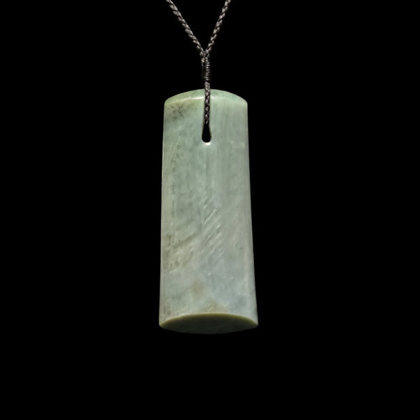 Hei Toki Pipiwharauroa - Greenstone Adze Pendant - Sands Carving Studio