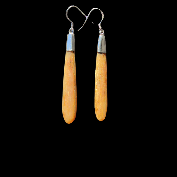 Whale Bone Mau Taringa - Drop Earrings