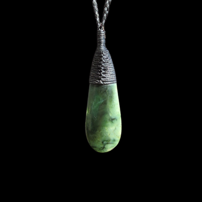 Roimata Kawakawa - Teardrop Pendant
