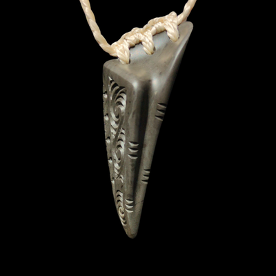 Rei Puta Okewa- Basalt Tooth Pendant