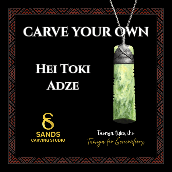 apprentice hei toki adze by sands carving studio
