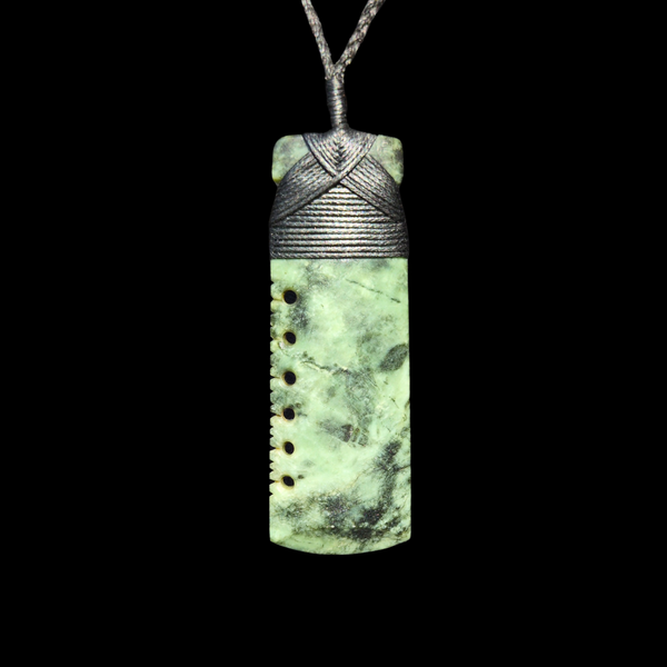 Hei Toki Inanga-Greenstone Adze Pendant