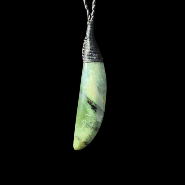Roimata Inanga - Greenstone Teardrop Pendant