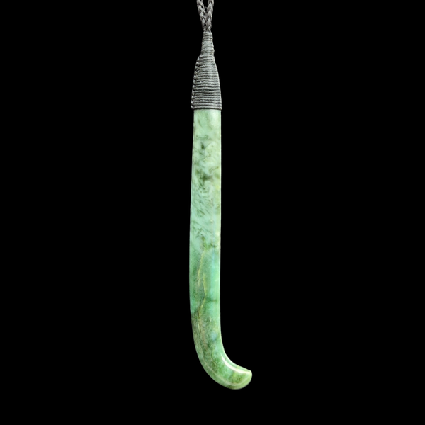 Kapeu Inanga - Greenstone Kapeu Pendant