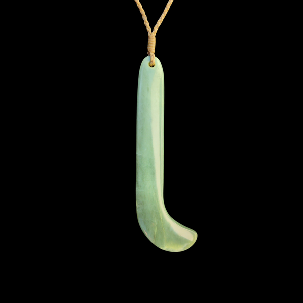 Kapeu Inanga - Greenstone Kapeu Pendant