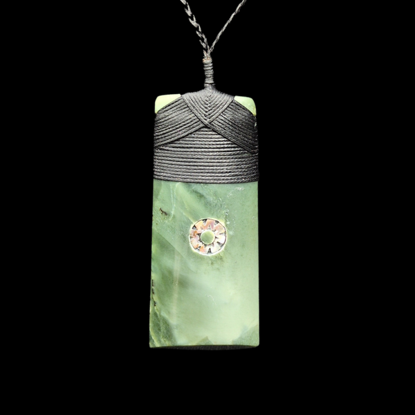 Hei Toki Inanga - Greenstone Adze Pendant