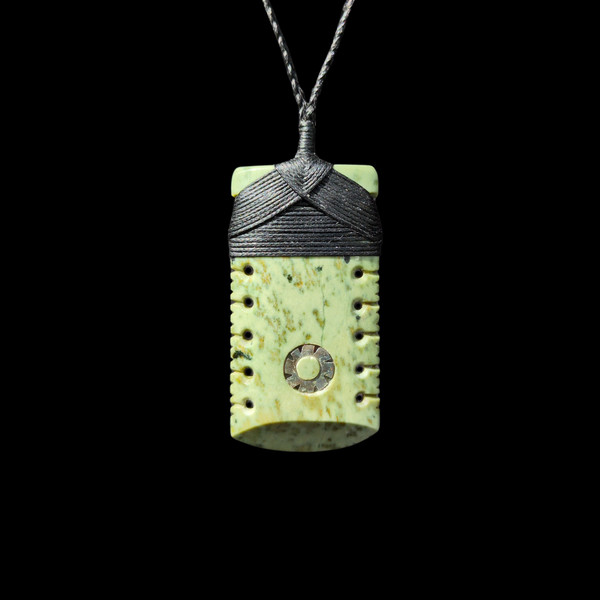 Hei Toki Kōkopu - Greenstone Adze Pendant