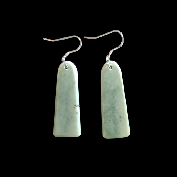 mau taringa inanga pounamu earrings by sands