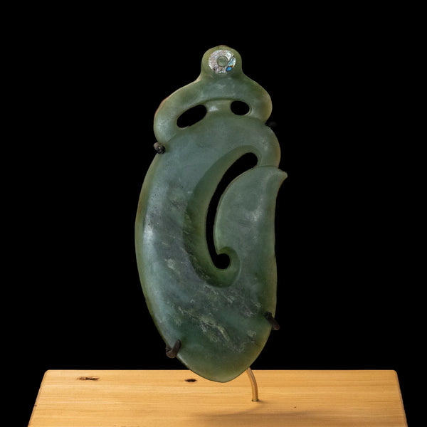 Manaia Pounamu Sculpture - Mike Matchitt - Sands Carving Studio