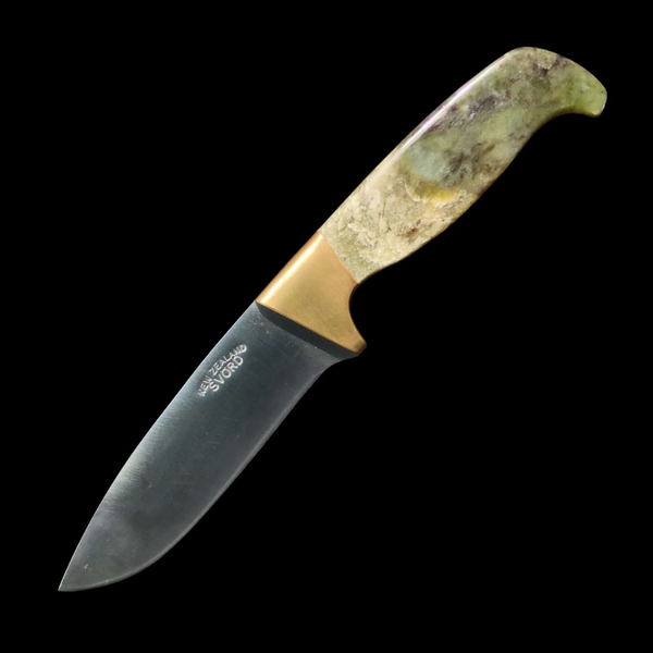 Svord Knife with Totoweka Pounamu Handle - Sands Carving Studio