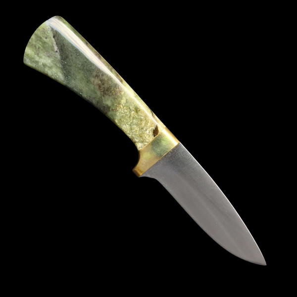 Svord Knife with Totoweka Pounamu Handle - Sands Carving Studio