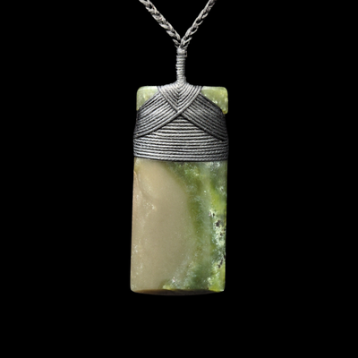 Hei Toki Totoweka - Greenstone Adze Pendant