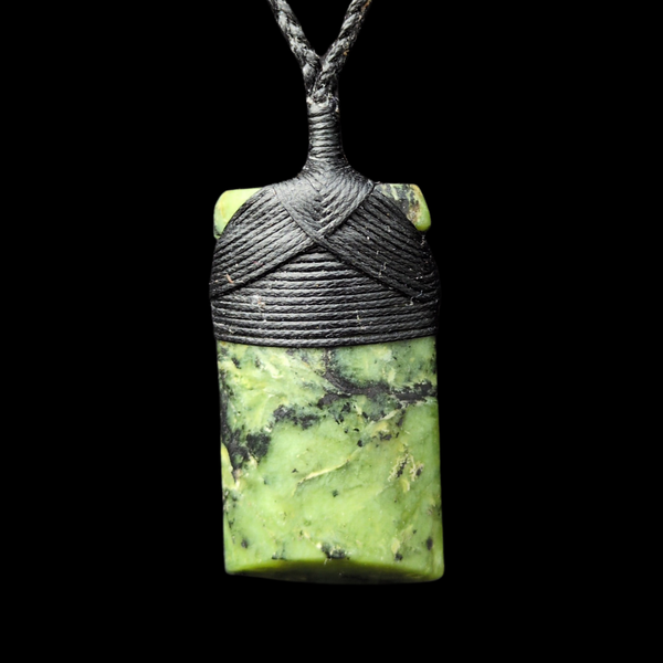 Hei Toki Tangiwai-Greenstone Adze Pendant