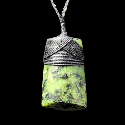 Hei Toki Tangiwai-Greenstone Adze Pendant
