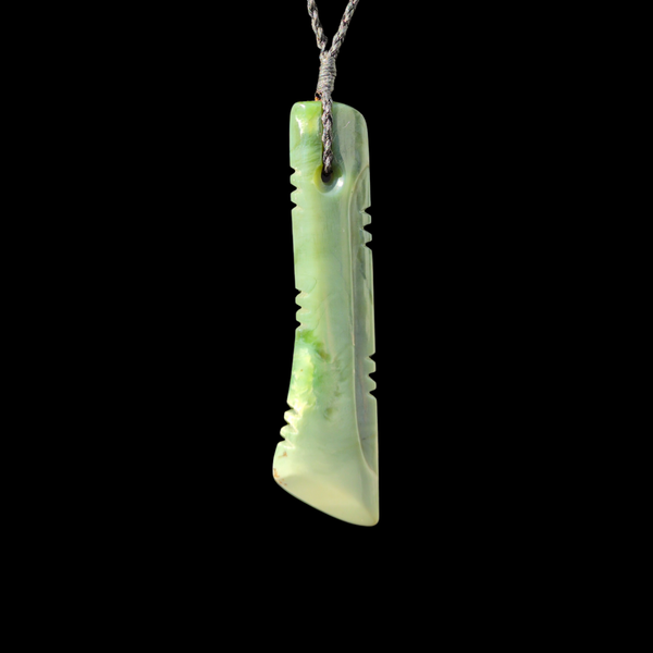 Hei Toki Inanga - Greenstone Adze Pendant