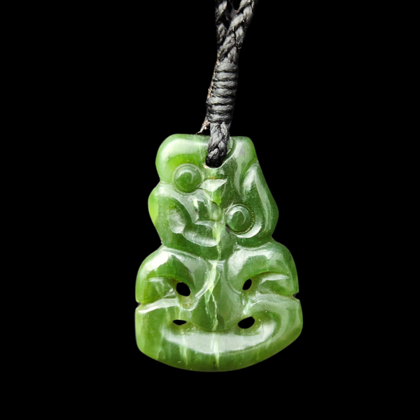 Hei Tiki Kahurangi - Greenstone Tiki Pendant