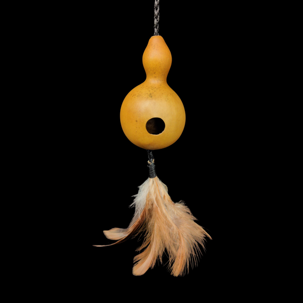 Poi Āwhiowhio  - Maori Whistling Gourd