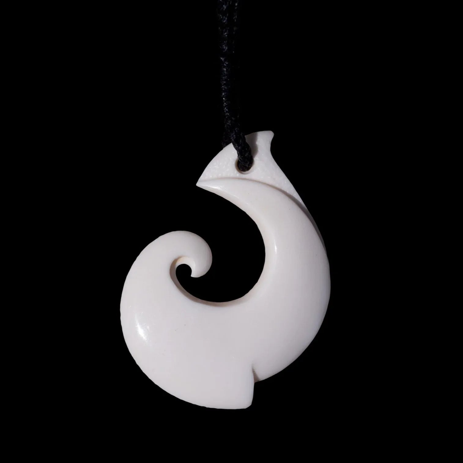 carving bone fish hooks Bone Hei Matau | Bone Fish Hook Pendant