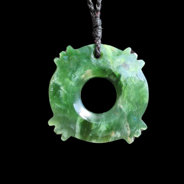 Kākā Pōria Kahurangi  - Greenstone Bird Ring