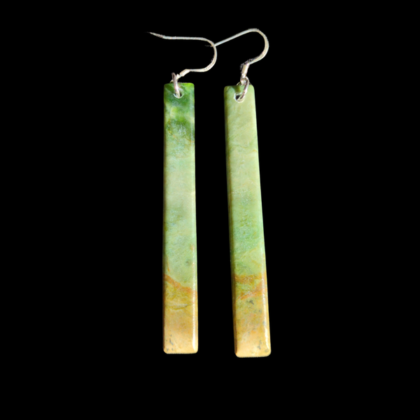Mau Taringa Raukaraka - Pounamu Earrings