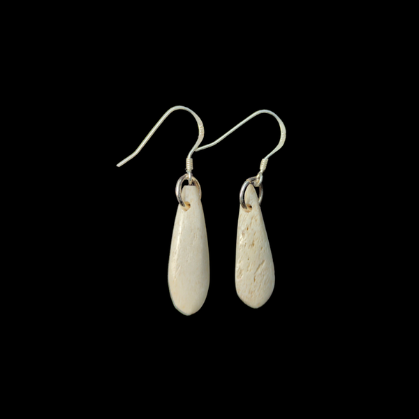 Whale Bone Mau Taringa - Drop Pendant Earrings