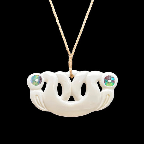 Pekapeka - Bone Pendant - Sands Carving Studio